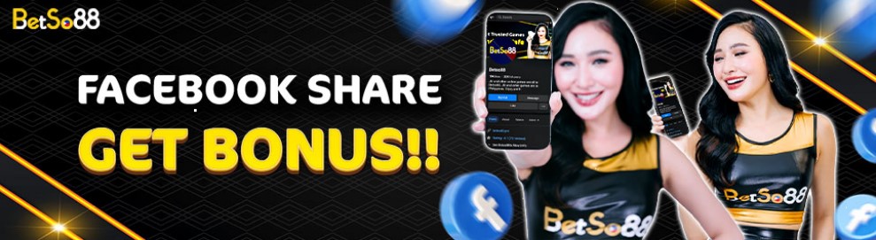 betso88 facebook share bonus
