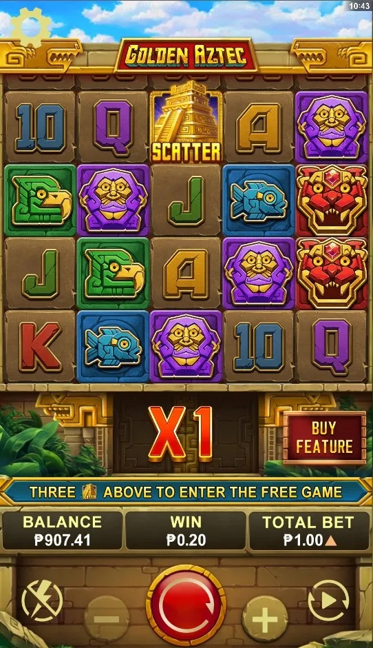 Golden aztec slot