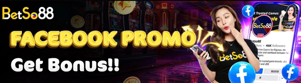 facebook share bonus at Betso88