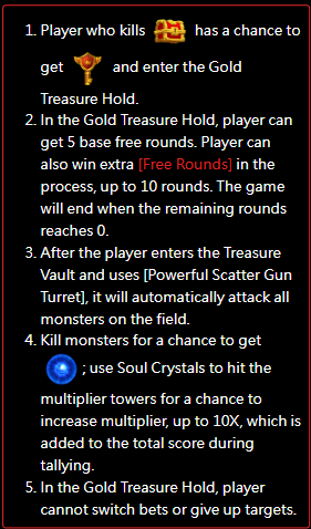 Golden Treasure Hold