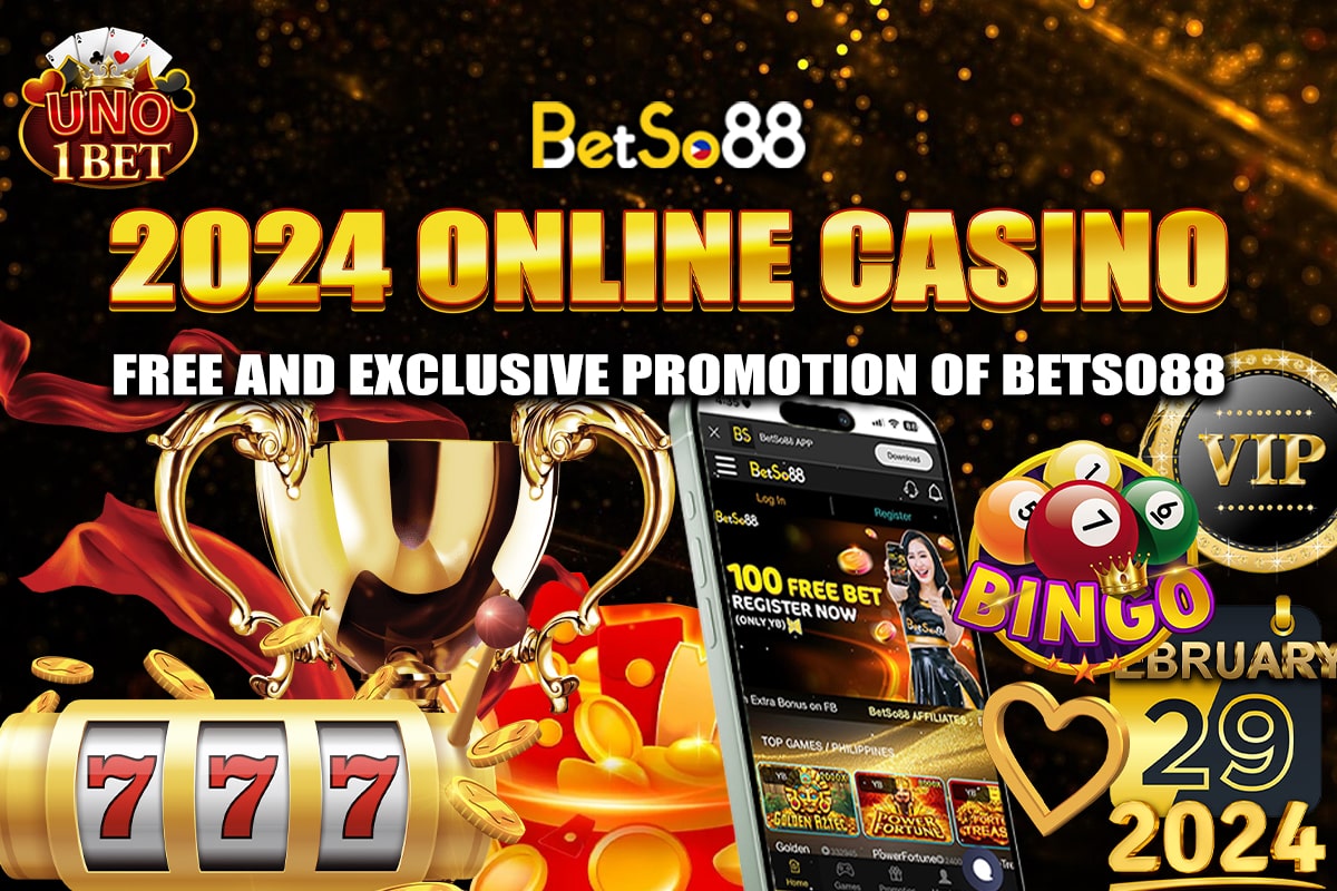 Don't miss the exceptional online casino promotion brought to you by Betso88 this year.