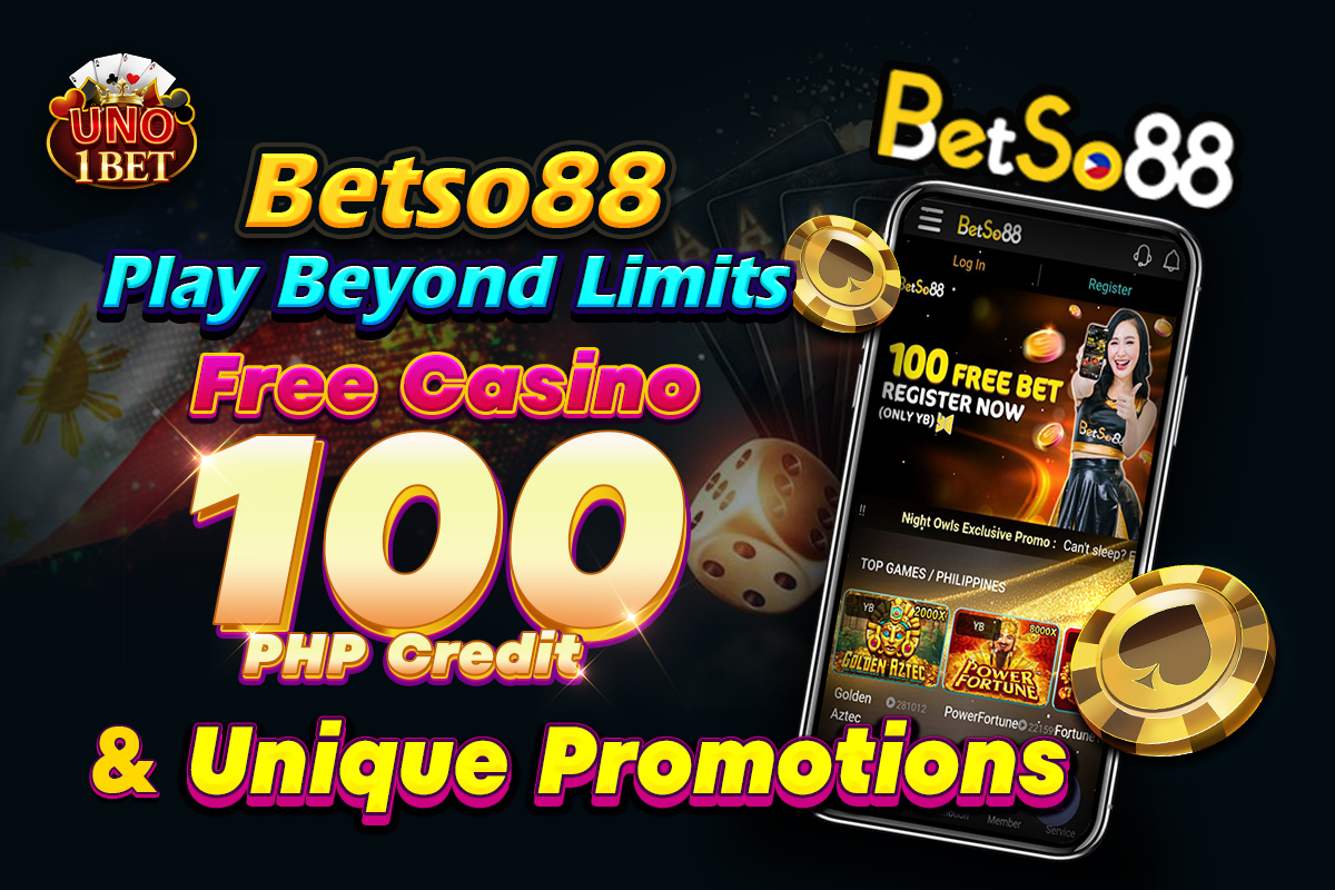 Betso88 free credit 100 PHP Bonus