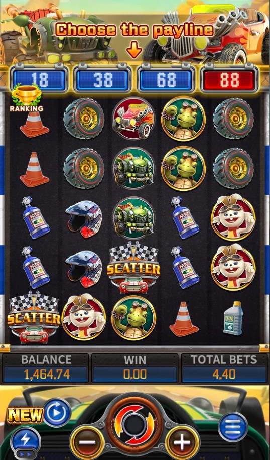 animal racing slots