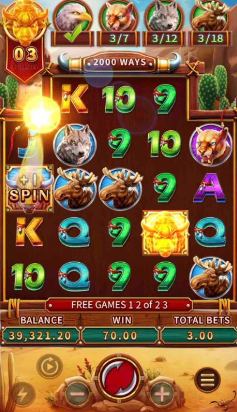 crazy Buffalo slots
