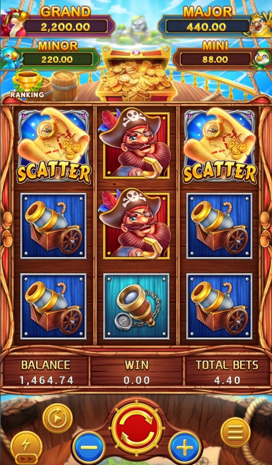 treasure cruise slots
