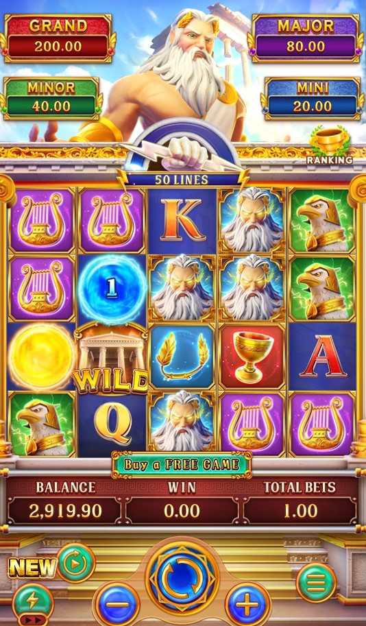 zeus fa chai slots