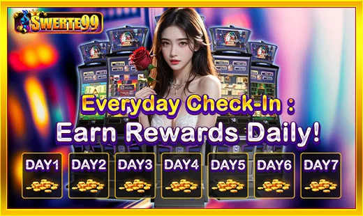 Daily rewards promo at Swerte99