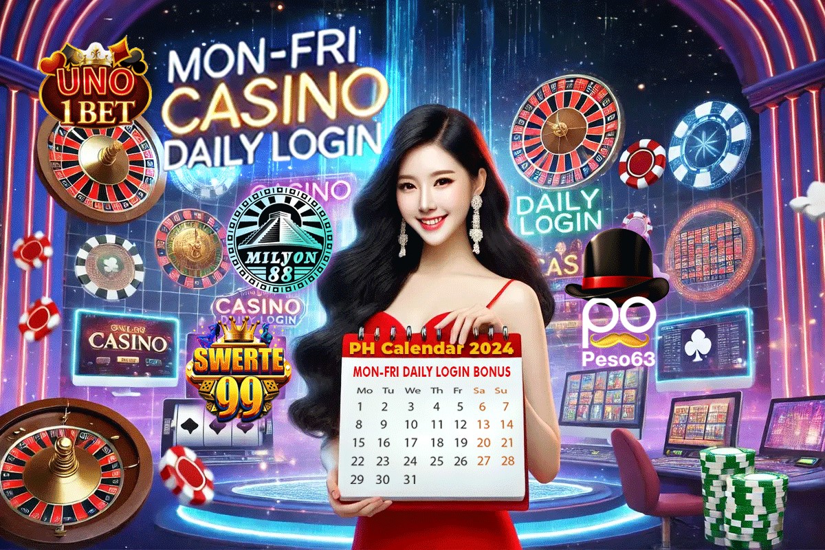 Daily login bonuses for free at Philippines casinos