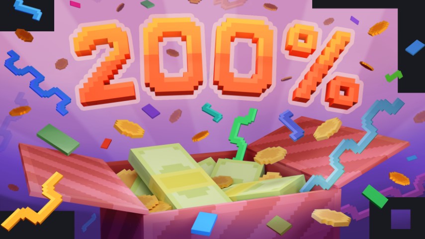200% Welcome bonus at Bons
