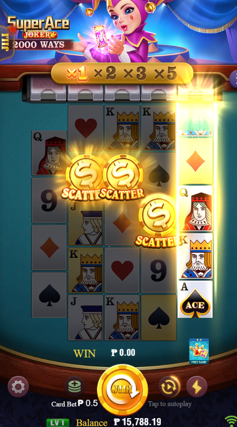 Super ACE Joker 10 free spins