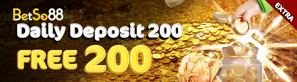 Daily Deposit free 200