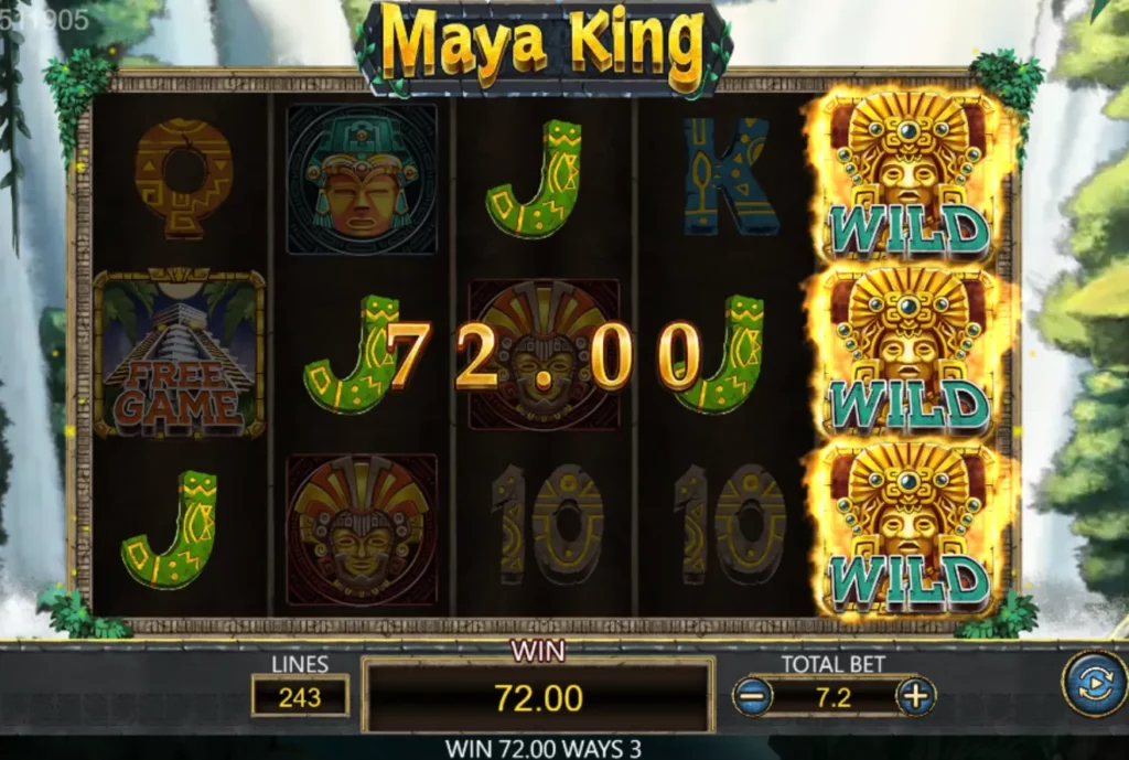 Maya King DS slot